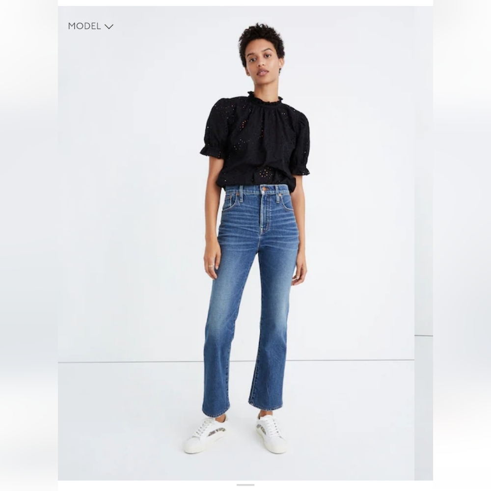 Madewell Slim Demi Boot Jean